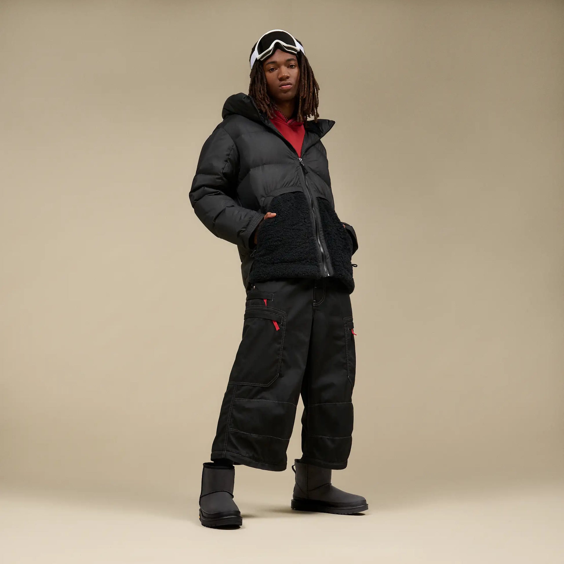UGG MetroPeak Down Puffer Jacket for Men Black