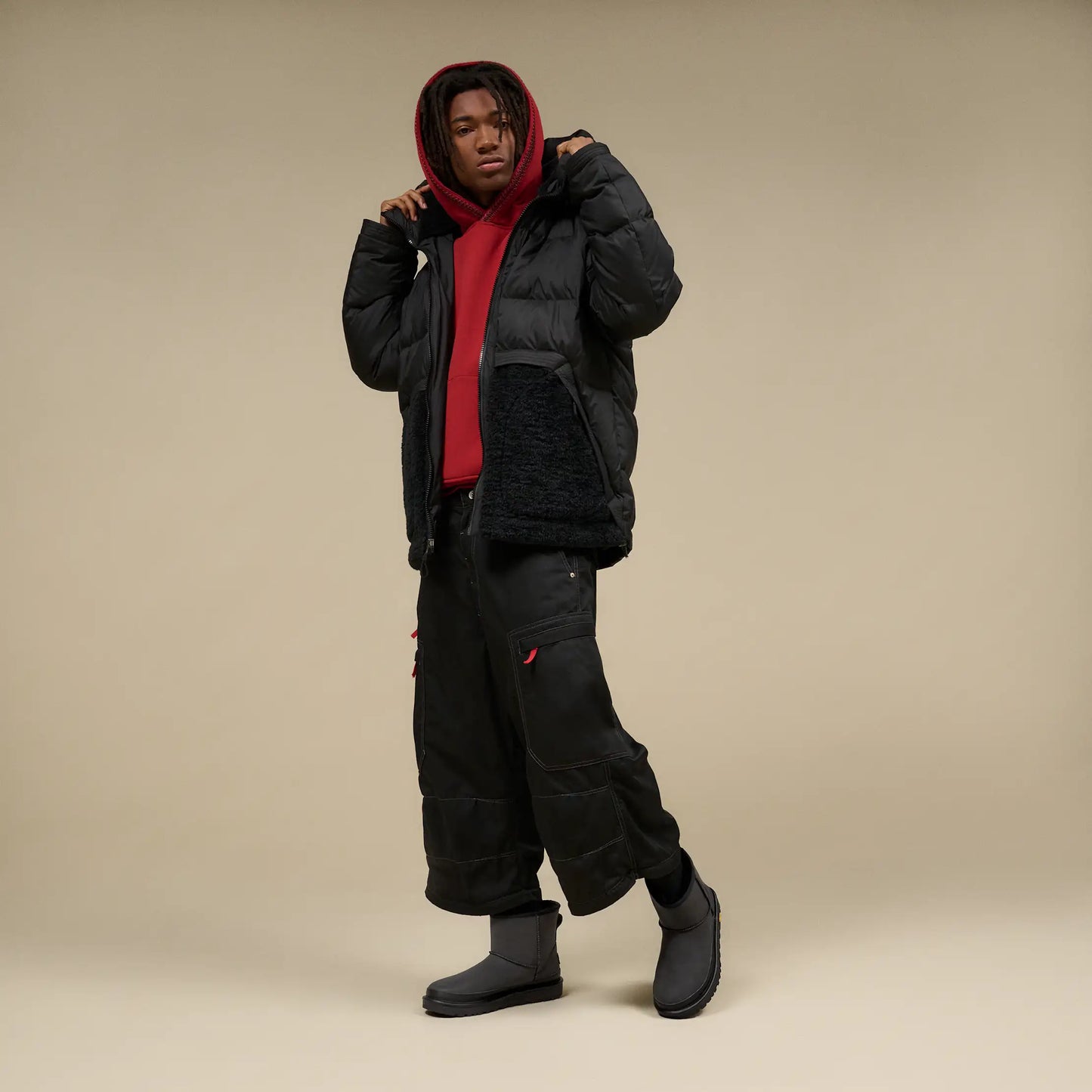 UGG MetroPeak Down Puffer Jacket for Men Black