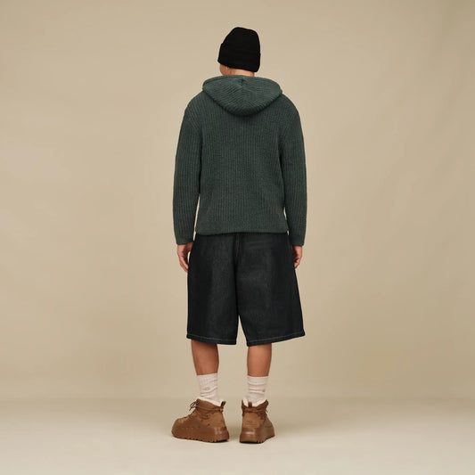 UGG Trey Rib Knit Crew Sock for Men White Pepper