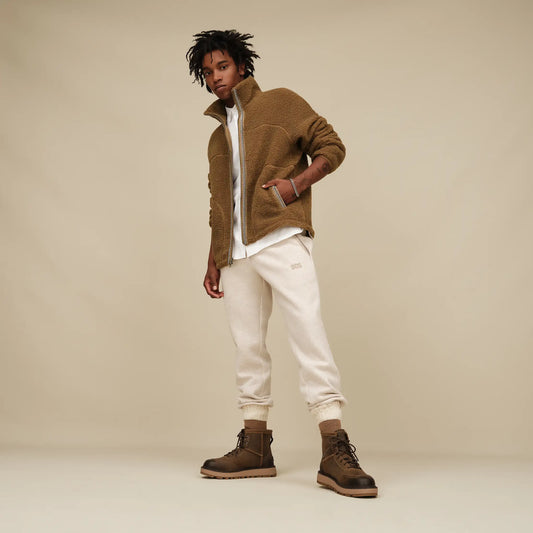UGG Camdyn Cozy Sock for Men Chestnut / Cream