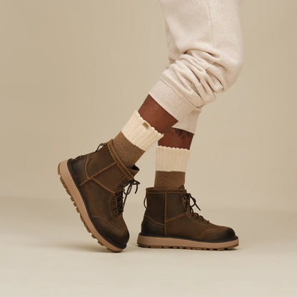 UGG Camdyn Cozy Sock for Men Chestnut / Cream