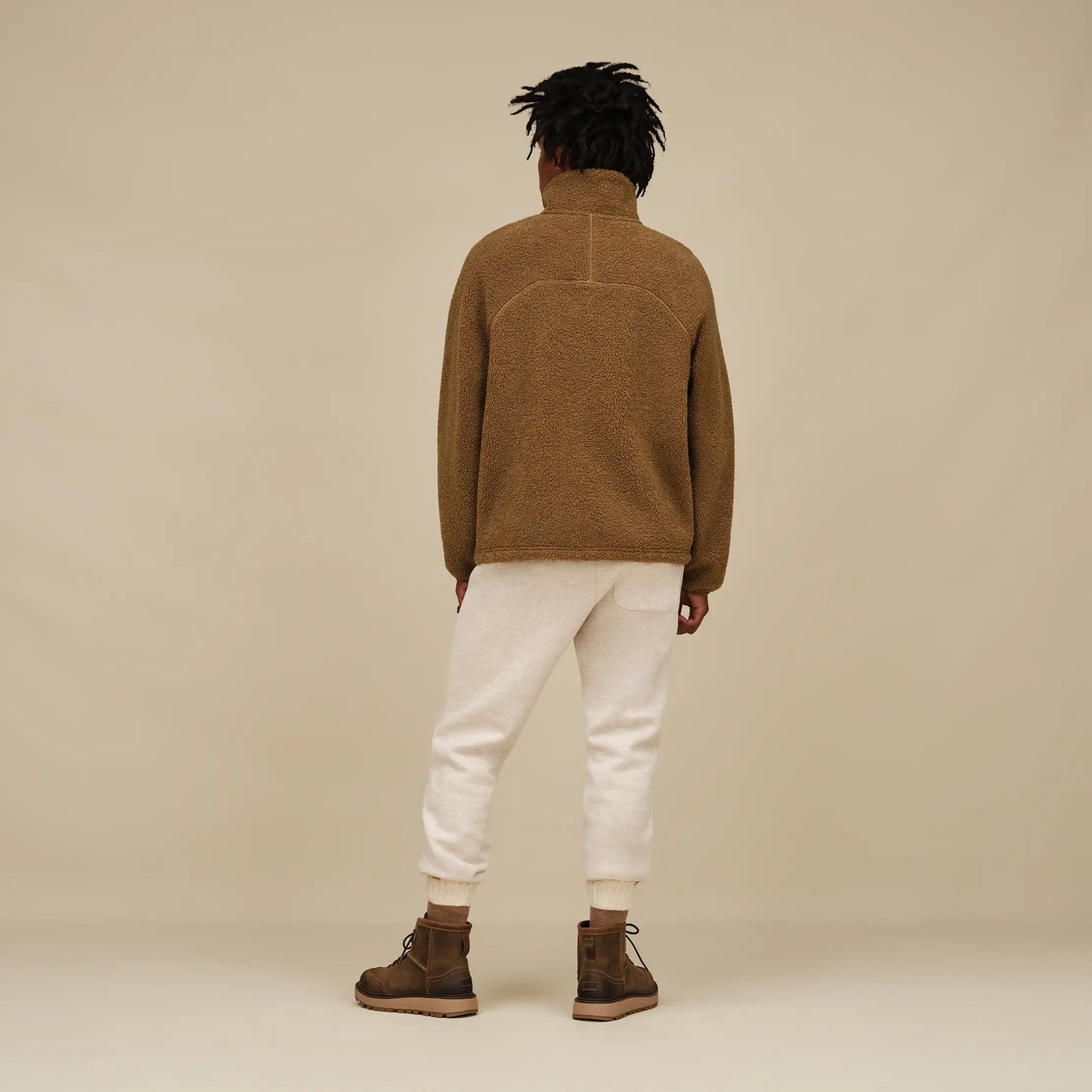 UGG Camdyn Cozy Sock for Men Chestnut / Cream