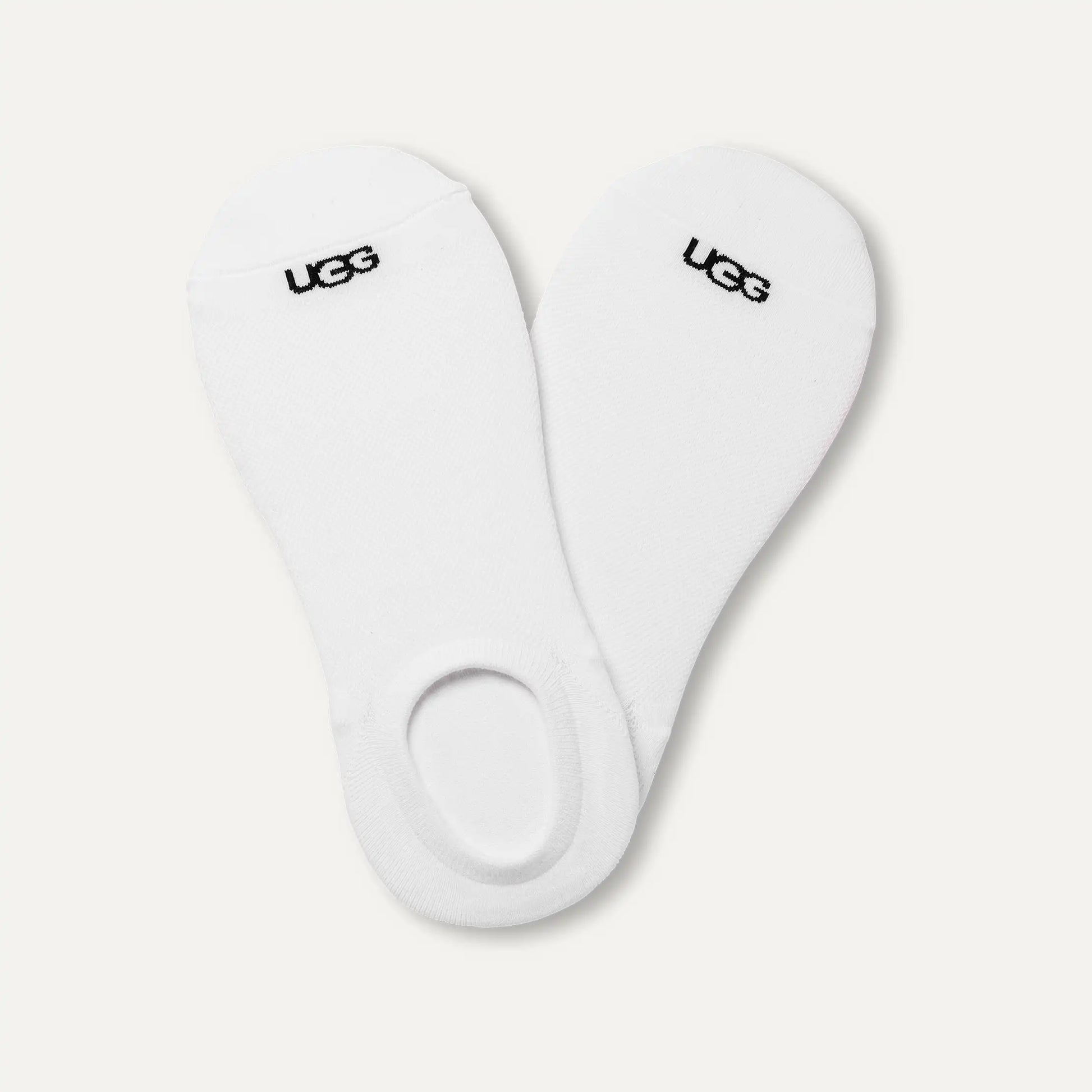 UGG Oliver No Show Socks 3 Pack for Men White