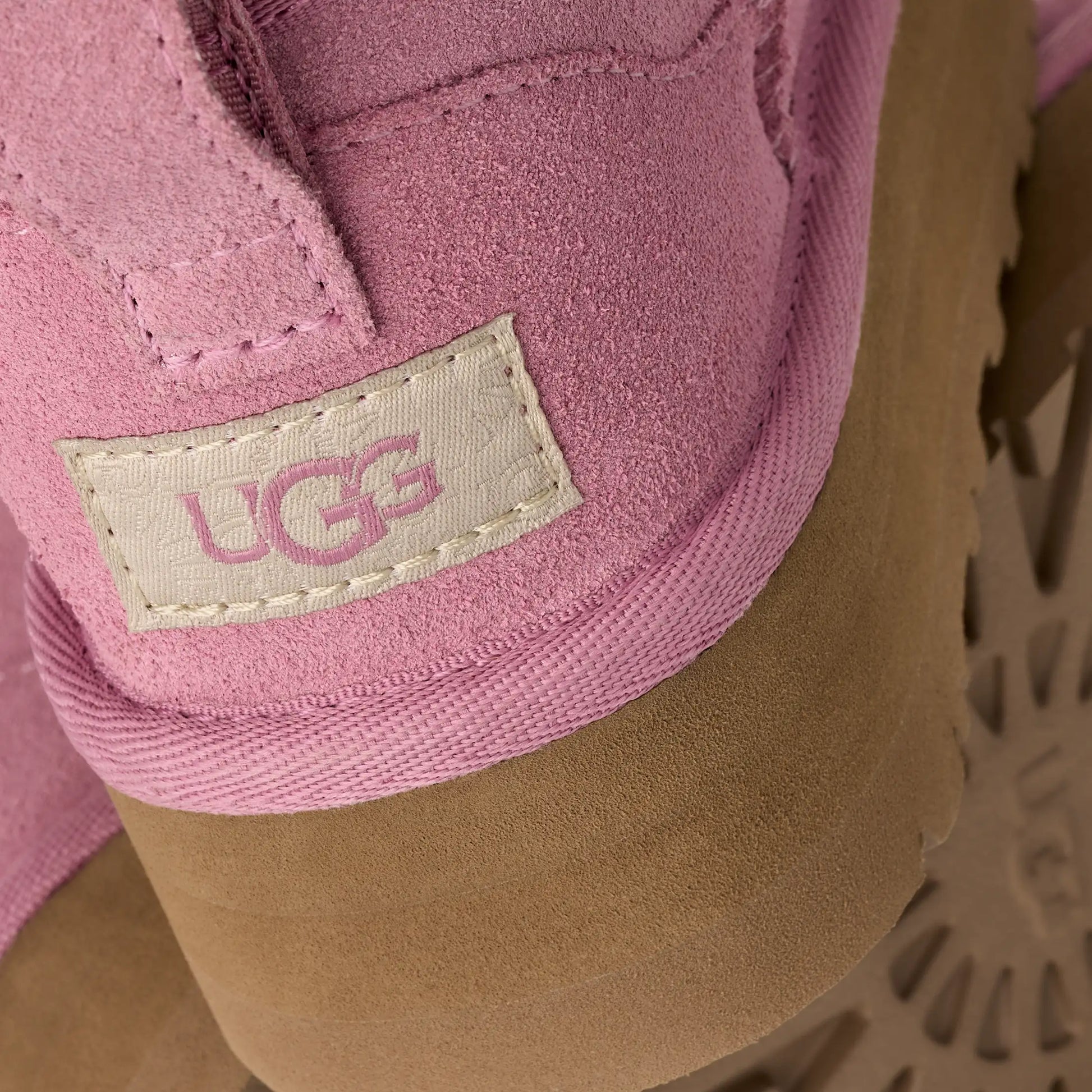 UGG Classic Ultra Mini Platform Boot for Kids Dusty Orchid