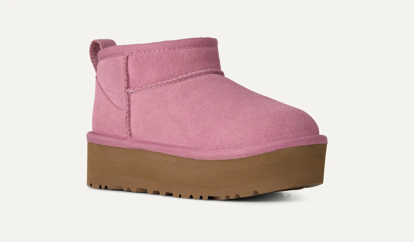 UGG Classic Ultra Mini Platform Boot for Kids Dusty Orchid