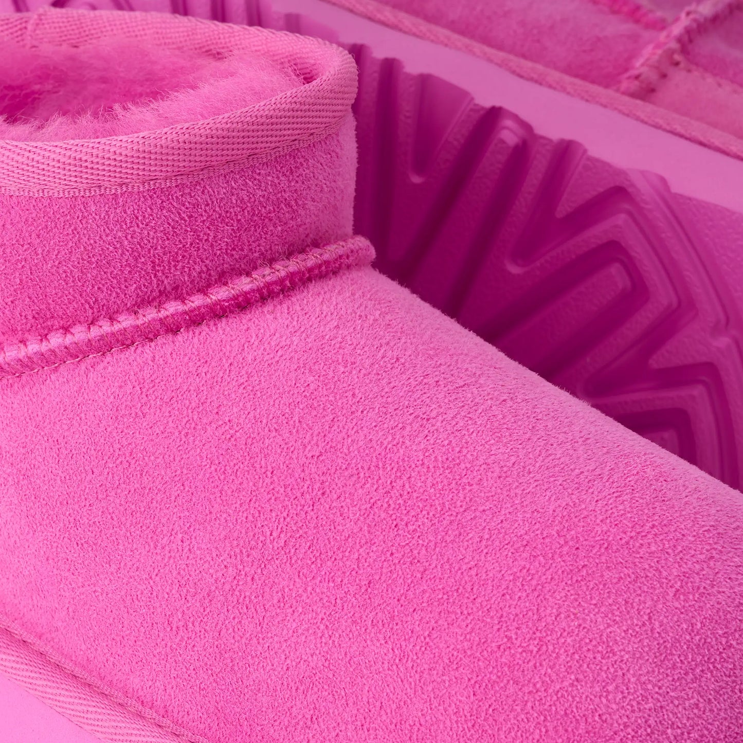 UGG Classic Ultra Mini Boot for Kids Bright Fuchsia