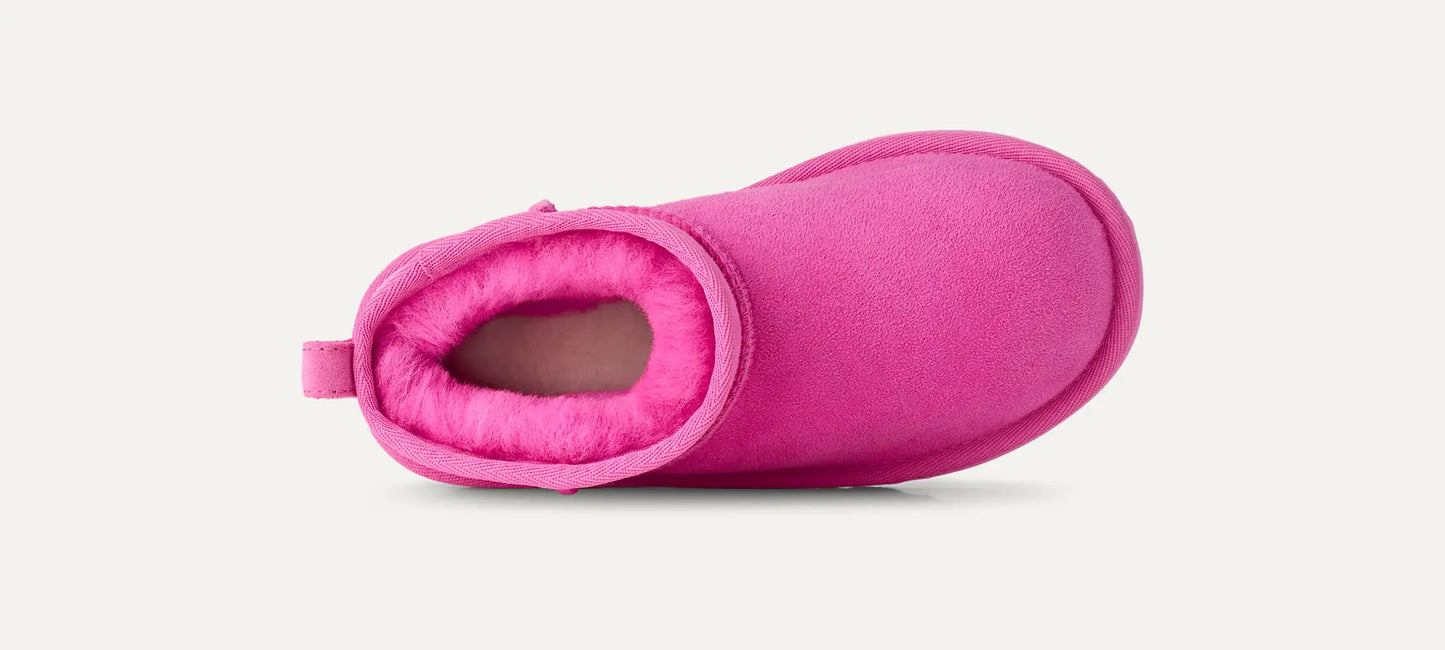 UGG Classic Ultra Mini Boot for Kids Bright Fuchsia