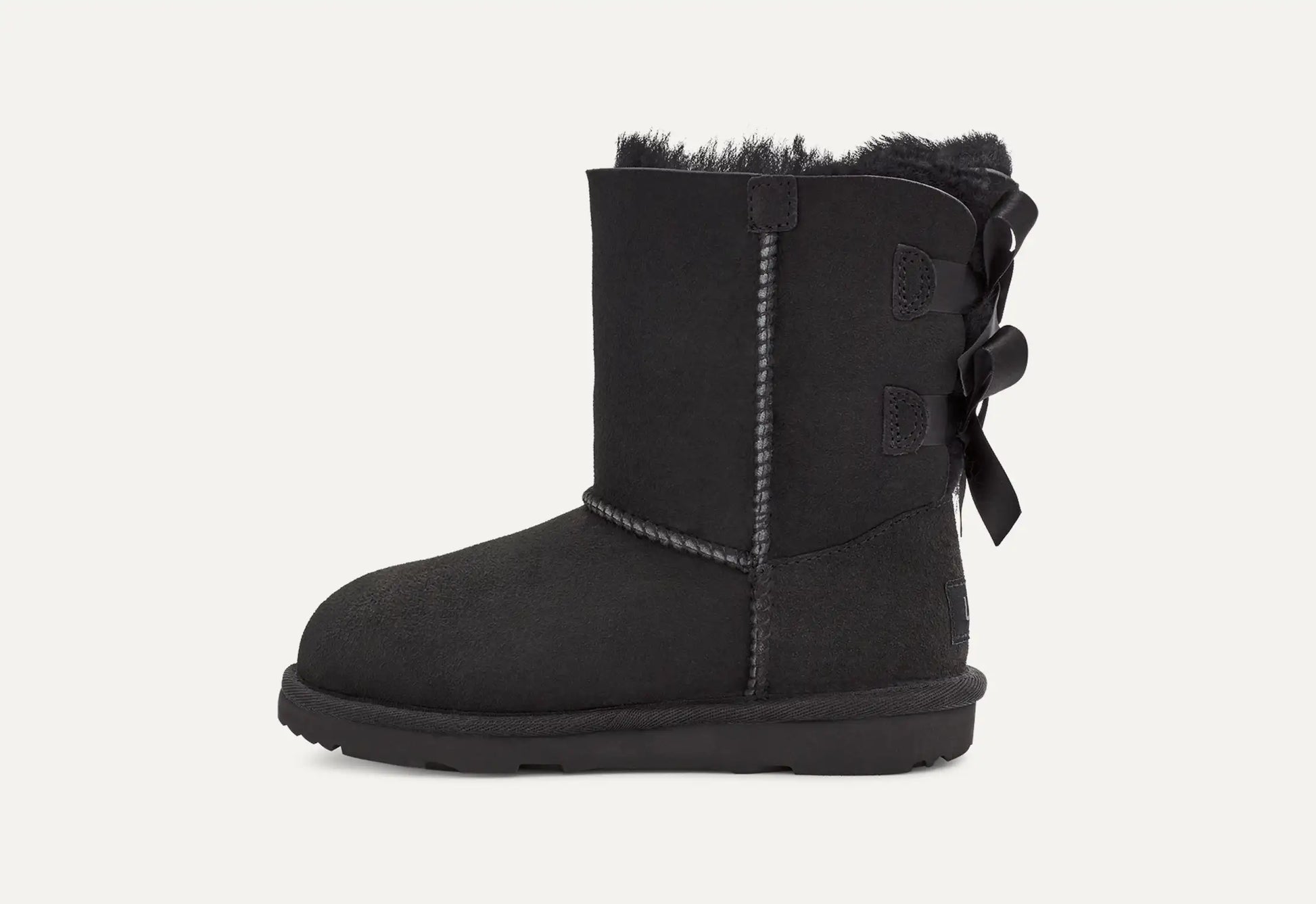 UGG Bailey Bow II Boot for Big Kids Black