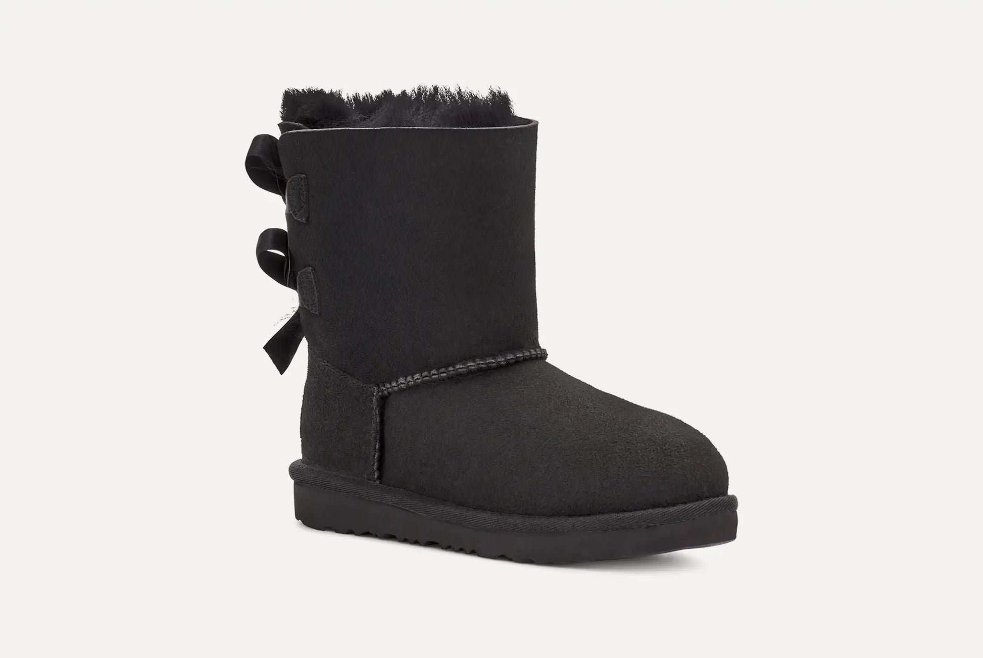 UGG Bailey Bow II Boot for Big Kids Black