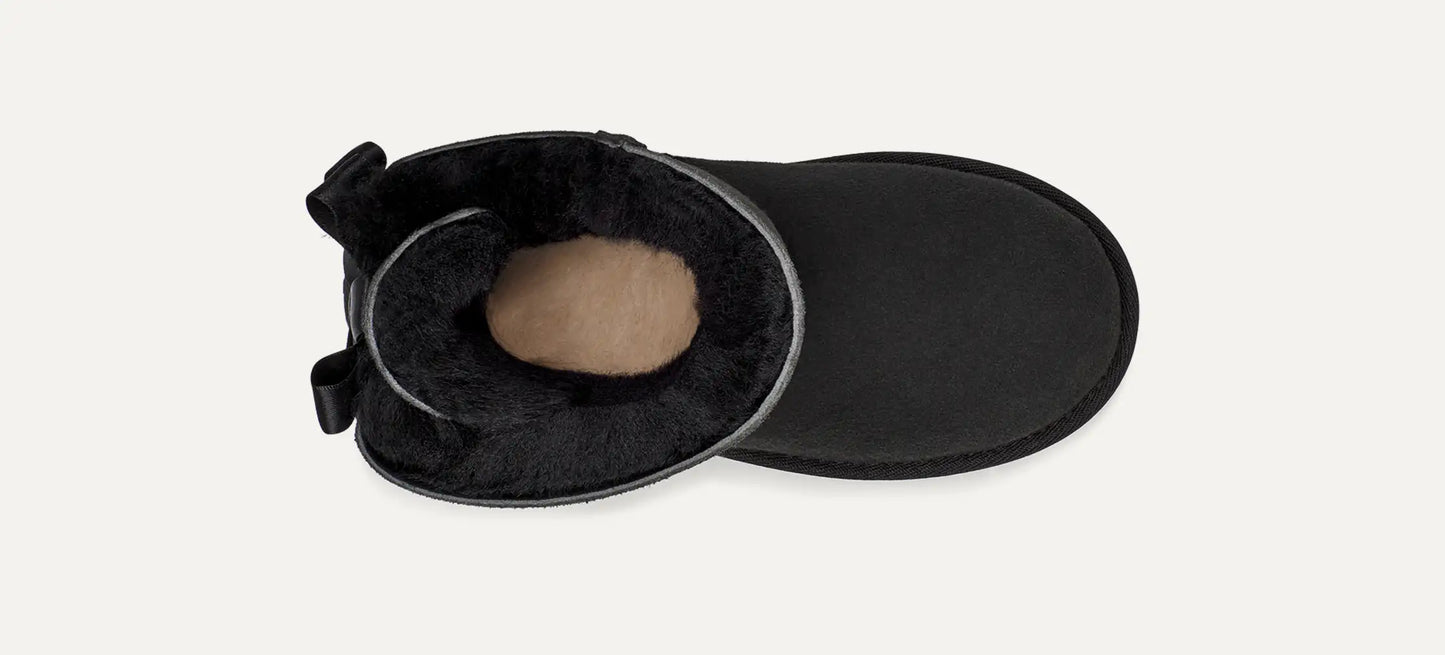 UGG Bailey Bow II Boot for Big Kids Black