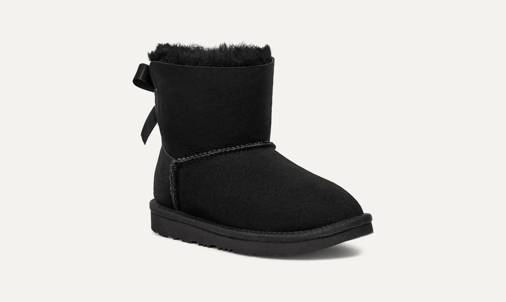 UGG Mini Bailey Bow II Boot for Kids Black
