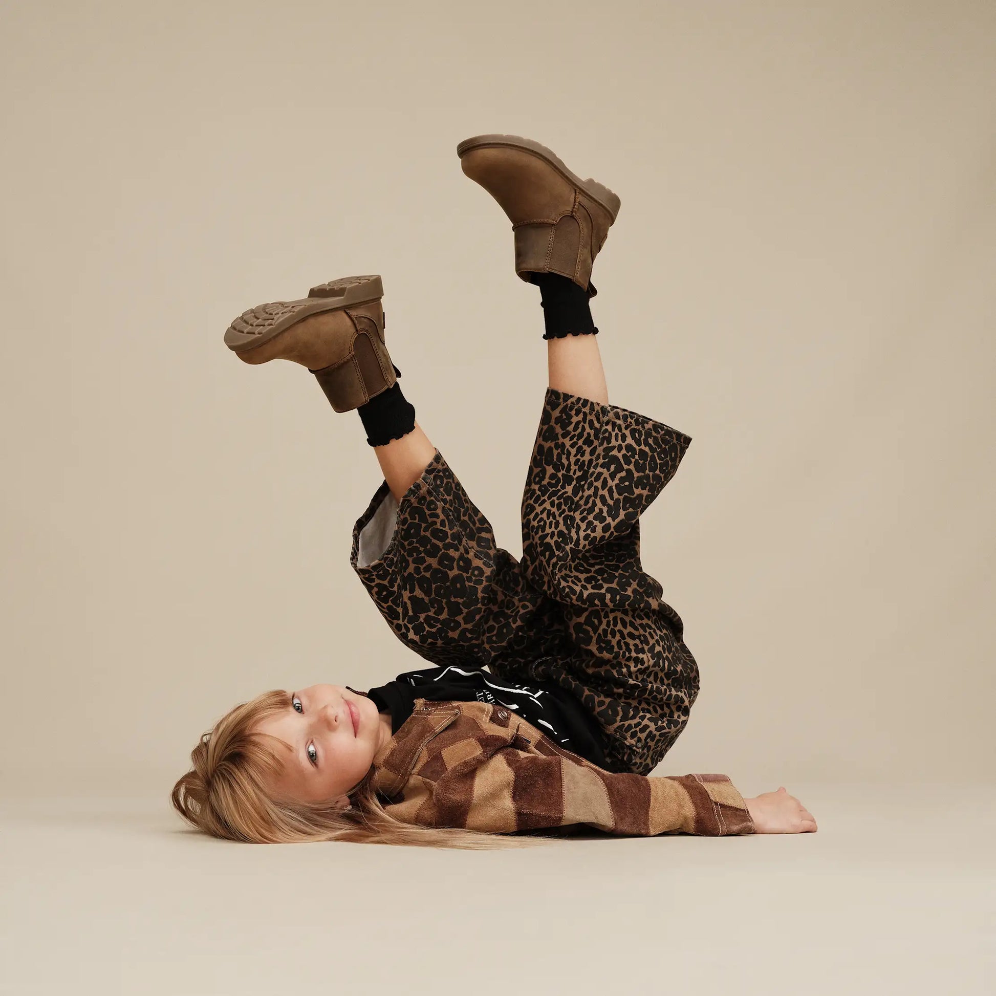 UGG Perry Weather Chelsea for Kids Walnut
