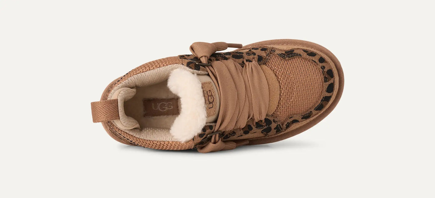 UGG Lowmel Spotted Sneaker for Kids Tan