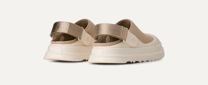 UGG GoldenGlow Canvas Clog for Kids Mustard Seed
