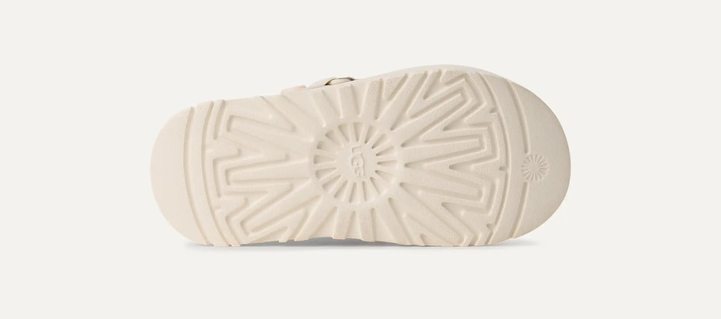 UGG GoldenGlow Canvas Clog for Kids Mustard Seed