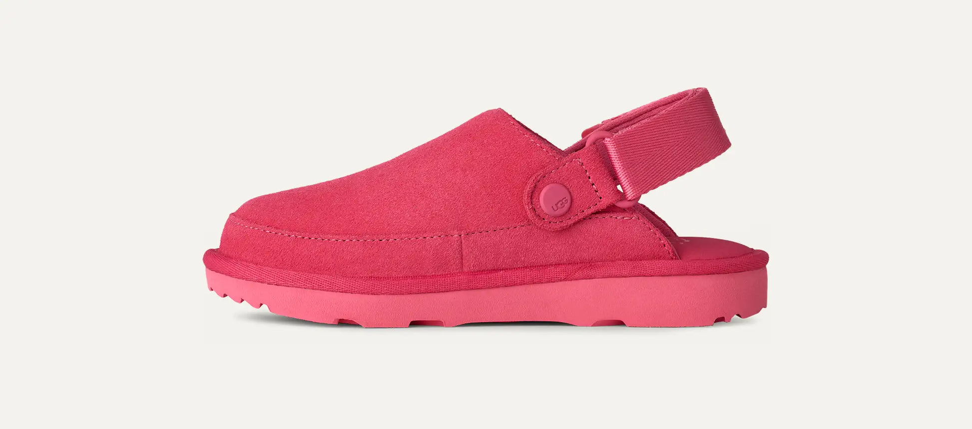 UGG Goldenstar Clog Shoe for Kids Pink Bloom