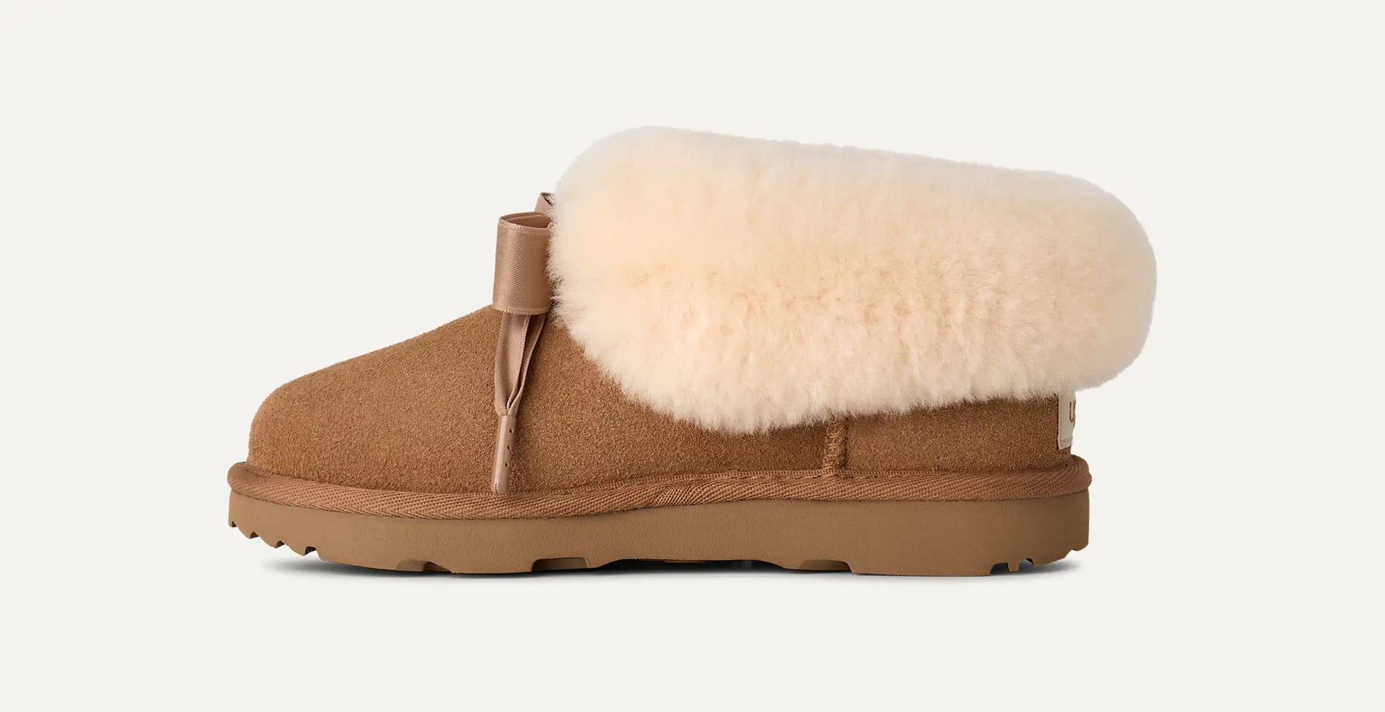 UGG Bailey Slipper for Kids Chestnut