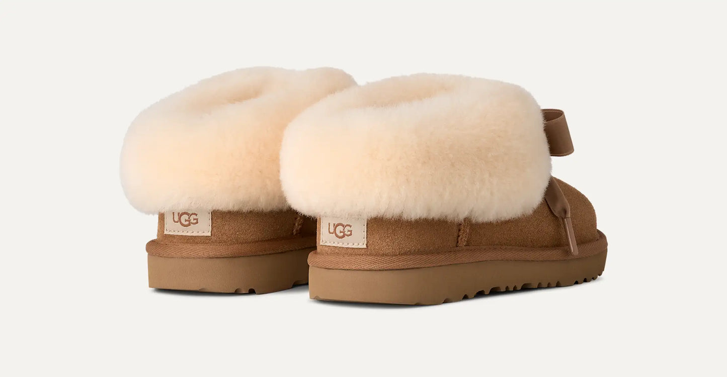 UGG Bailey Slipper for Kids Chestnut