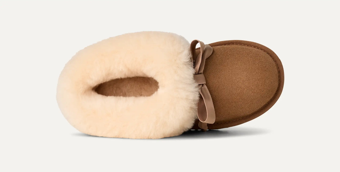 UGG Bailey Slipper for Kids Chestnut