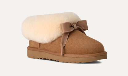 UGG Bailey Slipper for Kids Chestnut