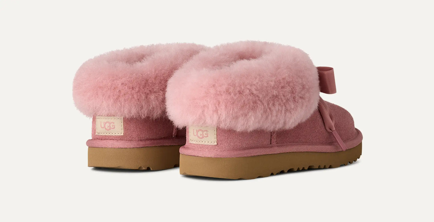 UGG Bailey Slipper for Kids Pink Dawn