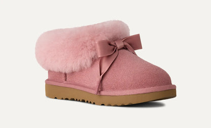 UGG Bailey Slipper for Kids Pink Dawn