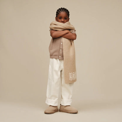UGG Classic Micro Boot for Kids Sand