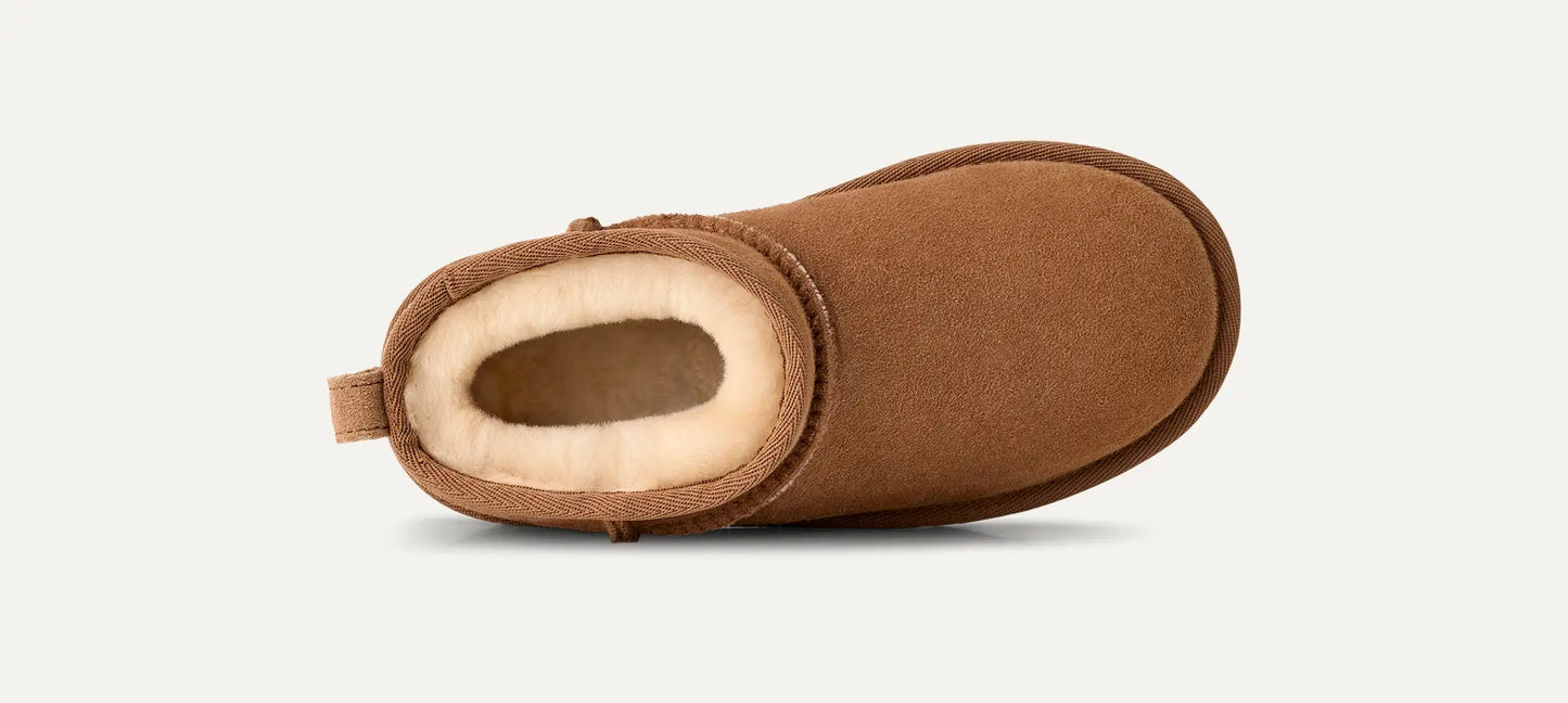 UGG Classic Ultra Mini Boot for Kids Chestnut