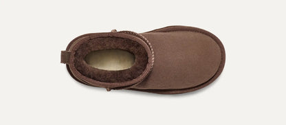 UGG Classic Ultra Mini Boot for Kids Burnt Cedar