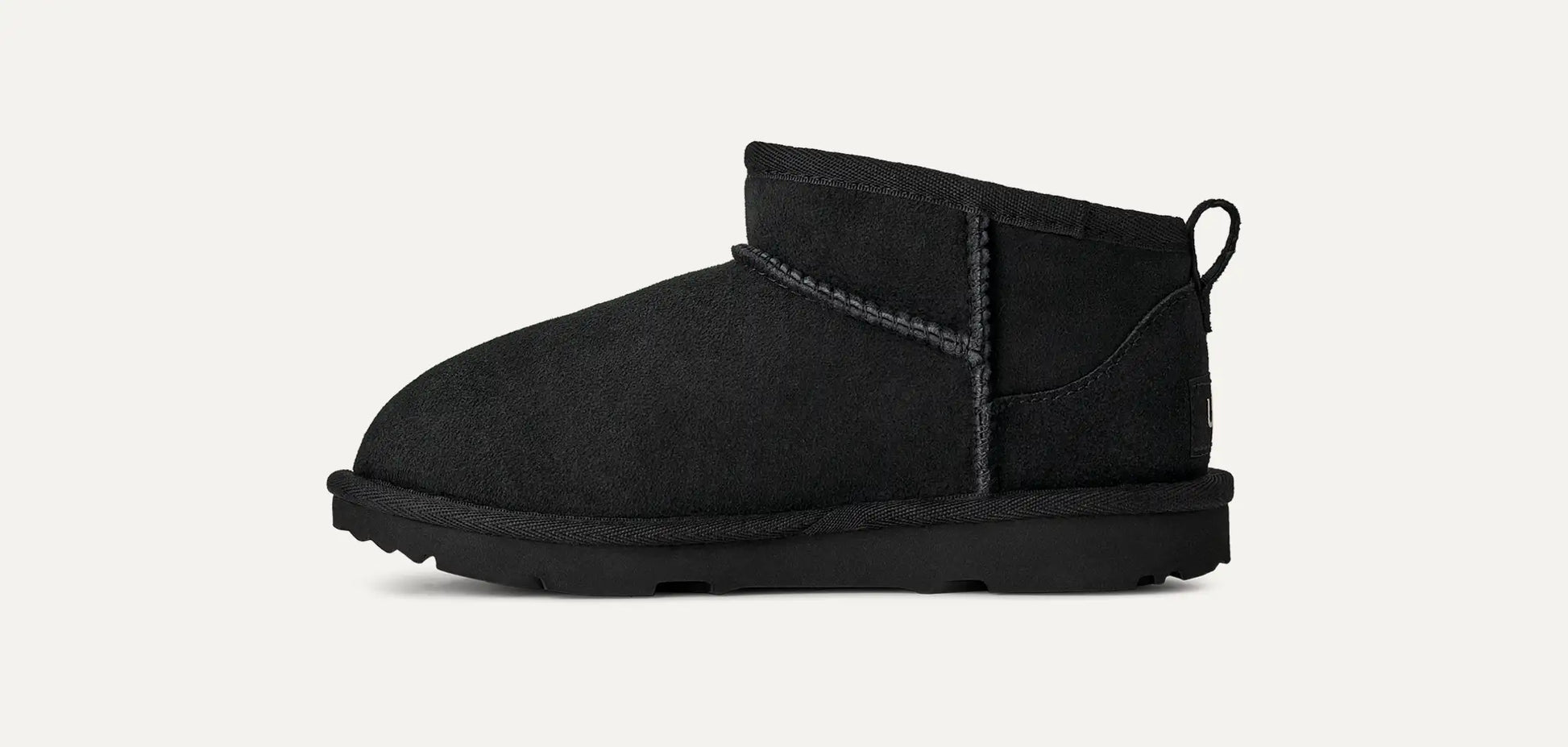 UGG Classic Ultra Mini Boot for Kids Black
