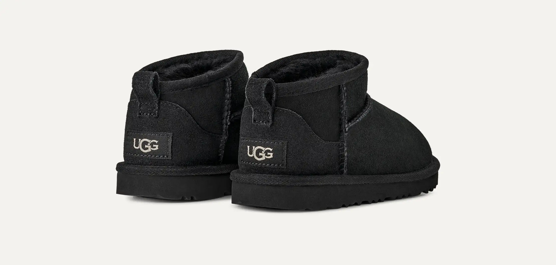 UGG Classic Ultra Mini Boot for Kids Black