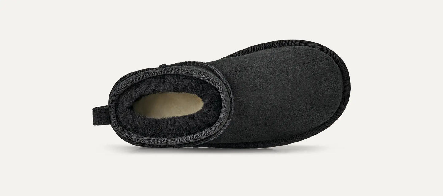 UGG Classic Ultra Mini Boot for Kids Black