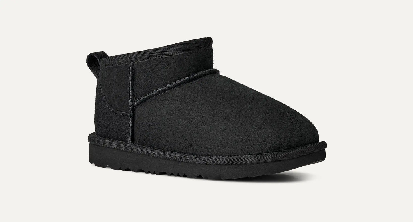 UGG Classic Ultra Mini Boot for Kids Black