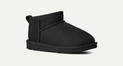 UGG Classic Ultra Mini Boot for Kids Black