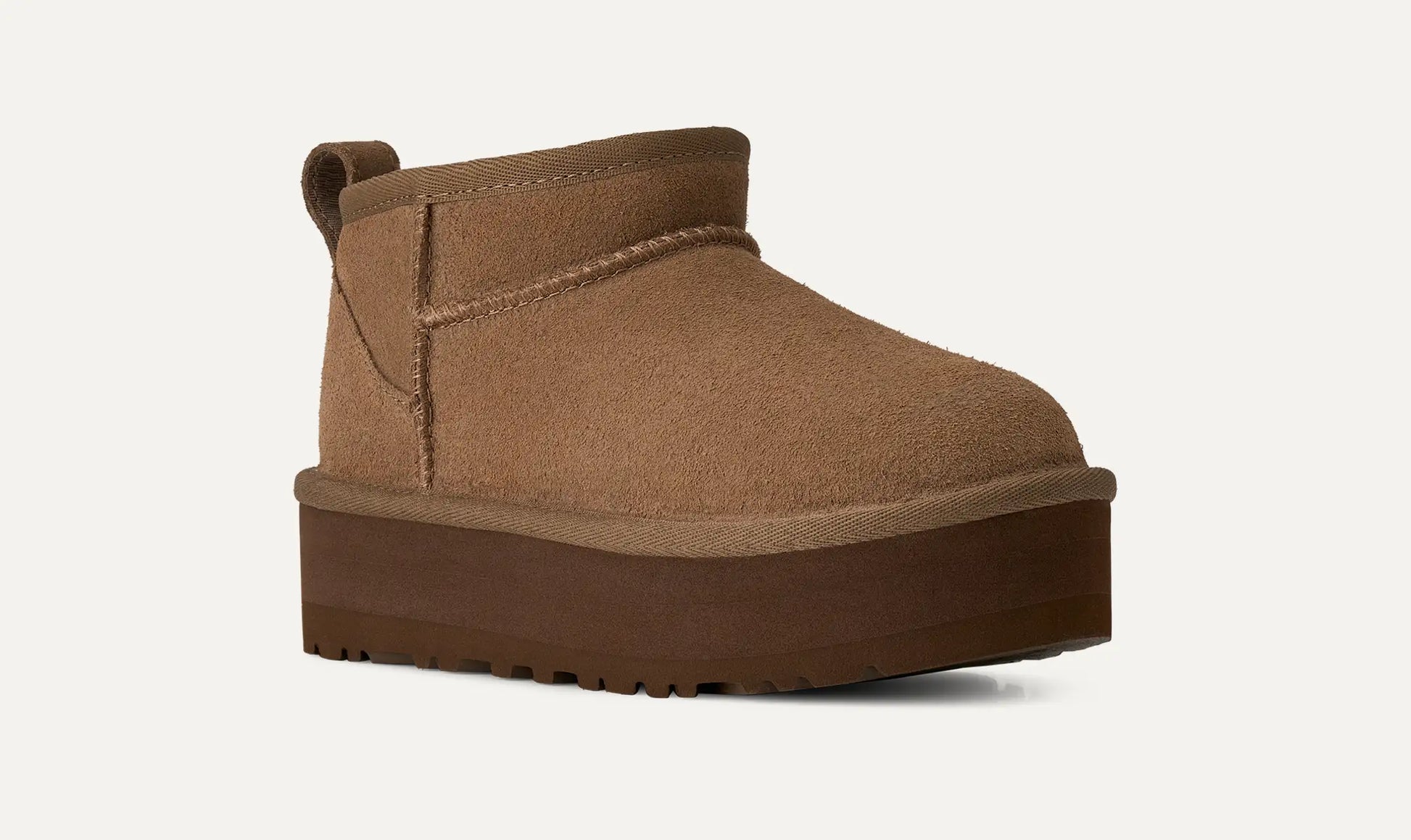 UGG Classic Ultra Mini Platform Boot for Kids Light Bronze