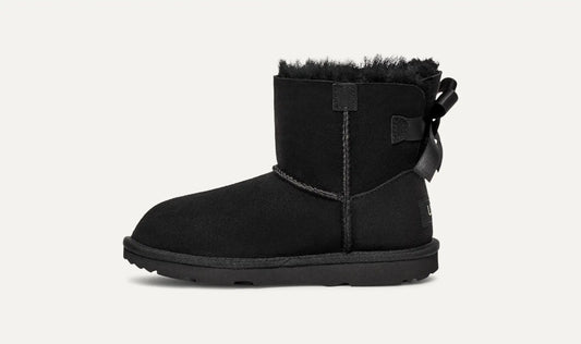 UGG Mini Bailey Bow II Boot for Kids Black