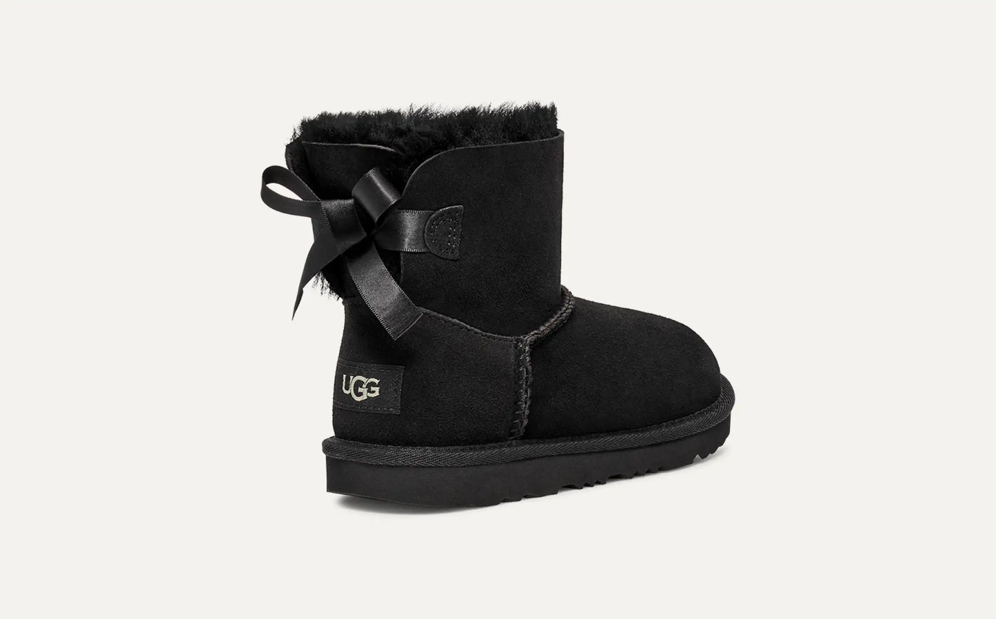 UGG Mini Bailey Bow II Boot for Kids Black