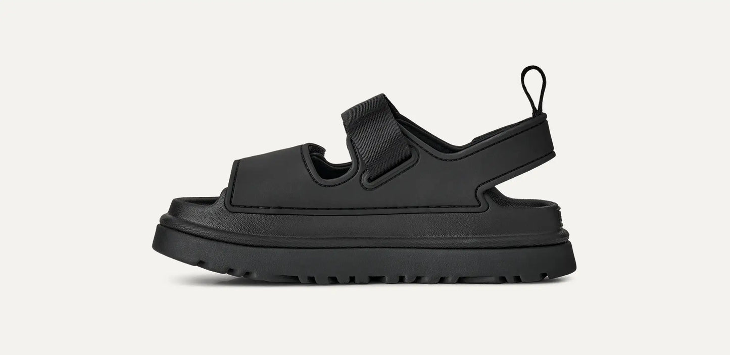 UGG GoldenGlow Sandal for Kids Black