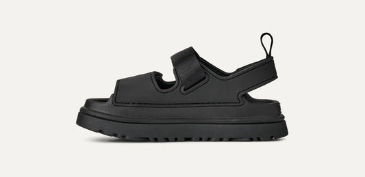 UGG GoldenGlow Sandal for Kids Black