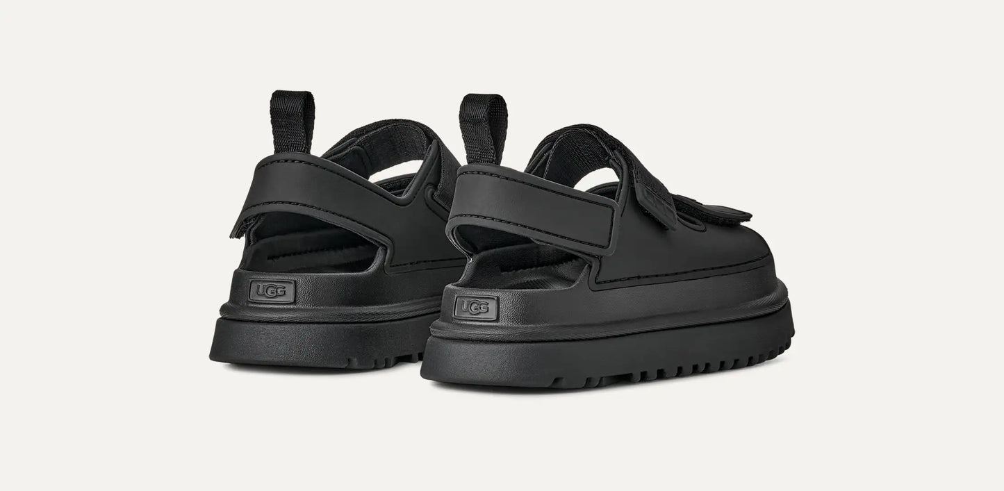 UGG GoldenGlow Sandal for Kids Black