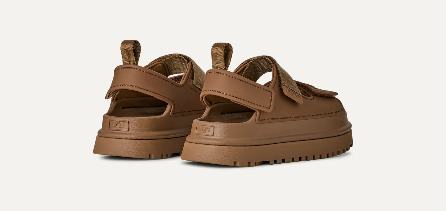 UGG GoldenGlow Sandal for Kids Bison Brown