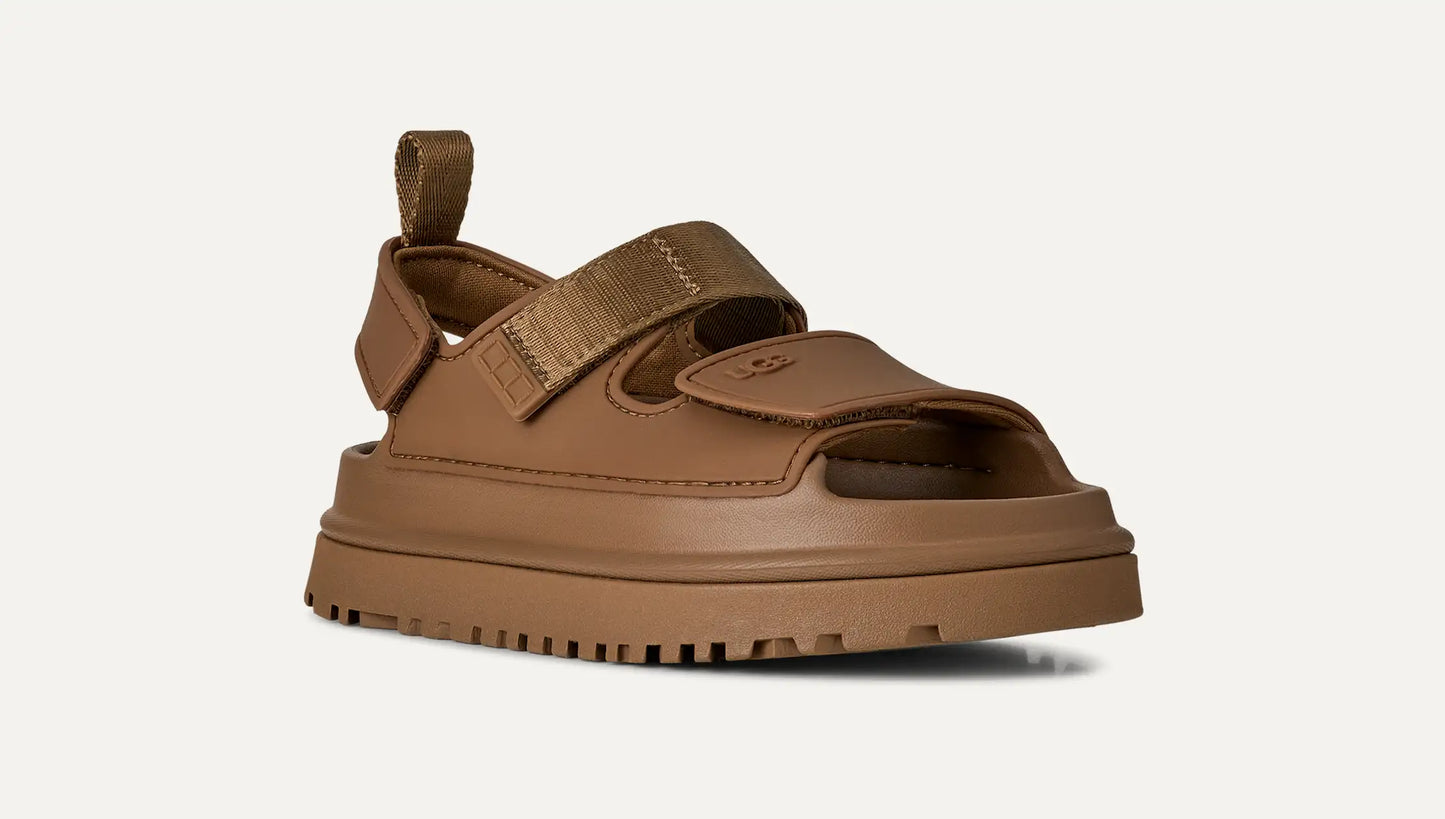 UGG GoldenGlow Sandal for Kids Bison Brown