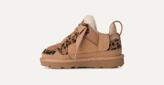 UGG Lowmel Spotted Sneaker for Kids Tan