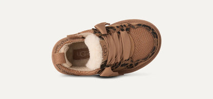 UGG Lowmel Spotted Sneaker for Kids Tan