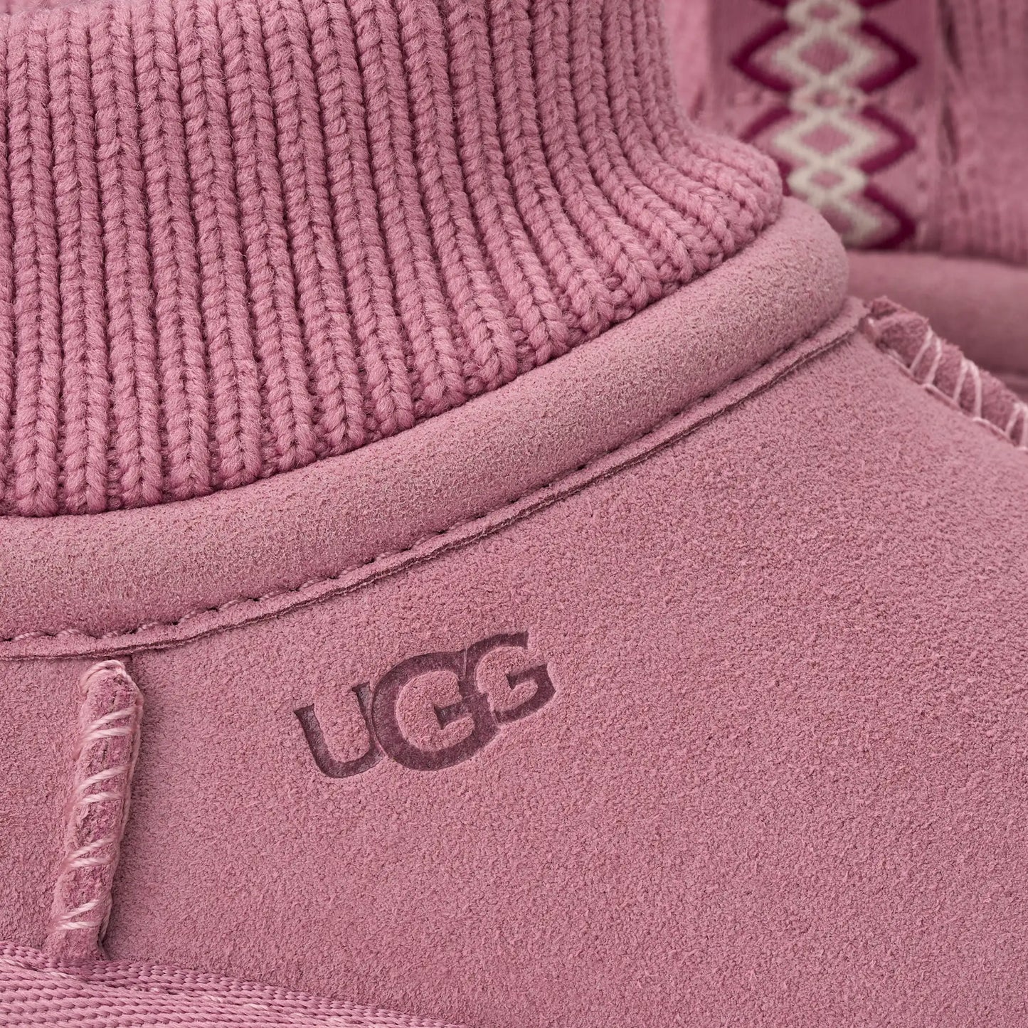 UGG Classic Ultra Stretch Cuff for Kids Dusty Orchid