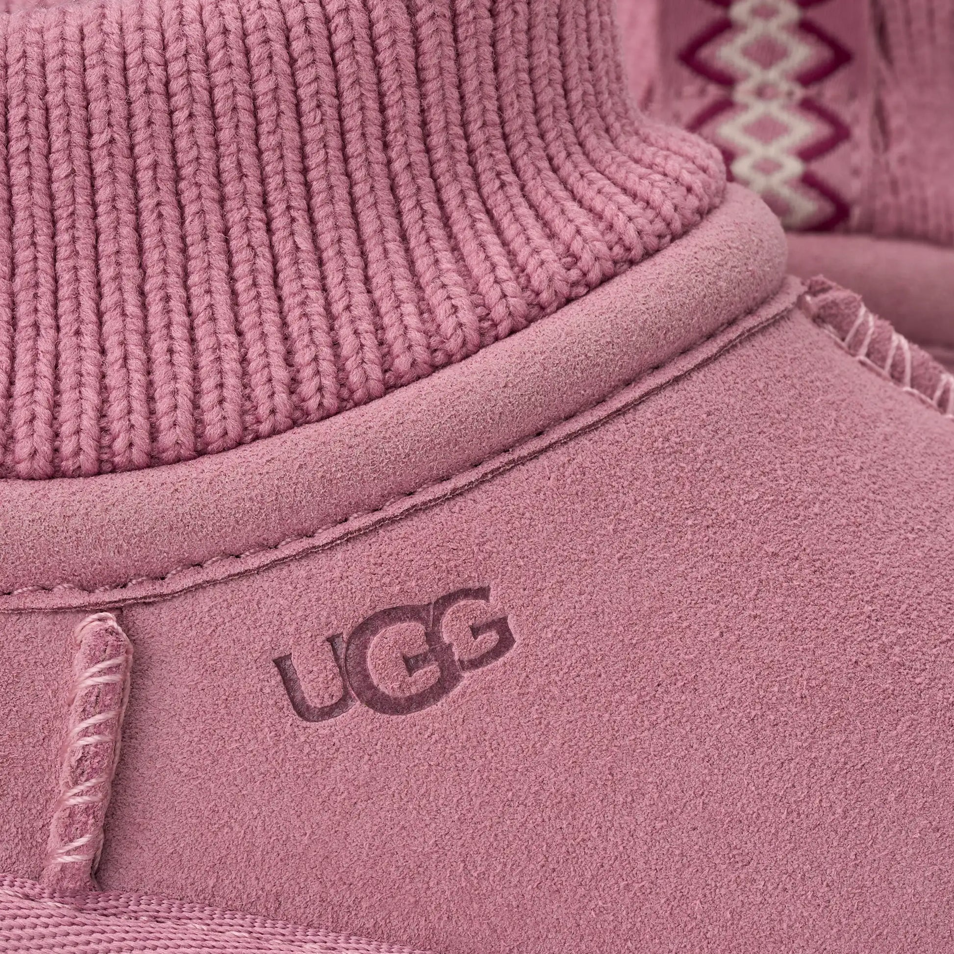 UGG Classic Ultra Stretch Cuff for Kids Dusty Orchid