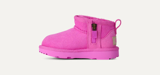UGG Classic Ultra Mini Boot for Kids Bright Fuchsia