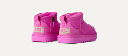 UGG Classic Ultra Mini Boot for Kids Bright Fuchsia