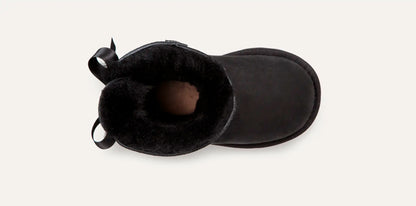 UGG Mini Bailey Bow II Boot for Toddlers Black