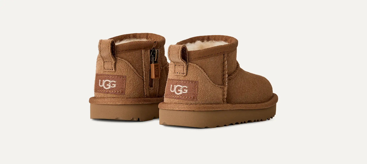 UGG Classic Ultra Mini Boot for Kids Chestnut